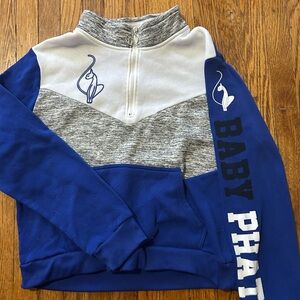 Baby Phat Blue and Gray Sweatshirt